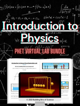 Preview of Introduction to Physics Full PhET Virtual Lab Bundle