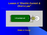 Introduction to Physics Lesson II PowerPoint "Electric Cur