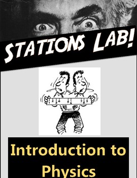 Preview of "Introduction to High School Physics" - Stations Lab - Distance Learning