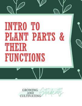 Preview of Introduction to Plant Parts and their Functions