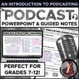 Introduction to Podcasting POWERPOINT & GUIDED NOTES: Crea