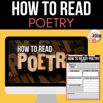 Introduction to Poetry by Yaddy's Room | Teachers Pay Teachers