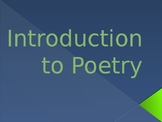 Introduction to Poetry Analysis - student notes and guided