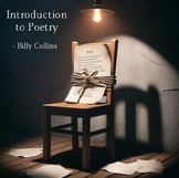 Introduction to Poetry - Billy Collins - Worksheets / Crea