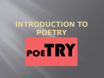Preview of Introduction to Poetry: Prose vs Poetry 14 Slides