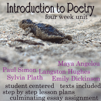 Preview of Introduction to Poetry - Whole Unit - Over 20 Poems!