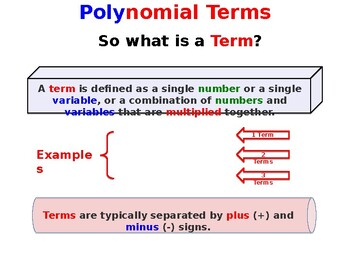 Preview of Introduction to Polynomials