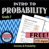 Introduction to Probability Worksheet