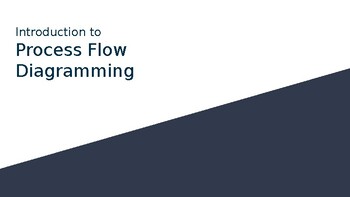 Preview of Introduction to Process Flow Diagramming