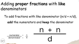 Proper Fractions Bundle - Presentation Slides ONLY