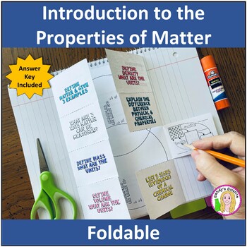 Preview of Introduction to Properties of Matter Foldable