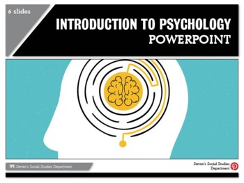 Preview of Introduction to Psychology PowerPoint