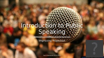 Preview of Introduction to Public Speaking (Grades 3-12)
