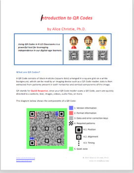 Preview of Introduction to QR Codes in Education