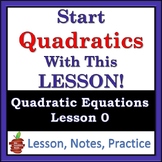 Introduction to Quadratic Equations - Lesson, Practice, Gu