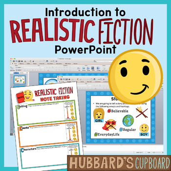 Introduction To Realistic Fiction Genre PPT Using Setting, Events ...