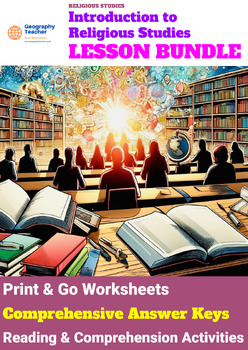 Preview of Introduction to Religious Studies (7-LESSON RELIGIOUS EDUCATION BUNDLE)