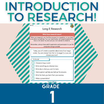 Preview of Introduction to Research | Printable Activity