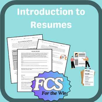 Preview of Introduction to Resumes - Career Readiness