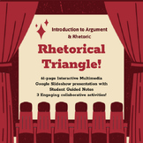 Introduction to Rhetoric; Rhetorical Analysis; Triangle, S