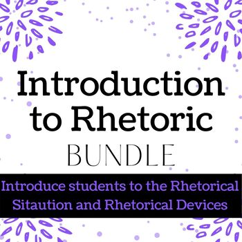 Preview of Introduction to Rhetorical Elements BUNDLE