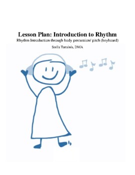 Preview of Introduction to Rhythm Lesson Plans