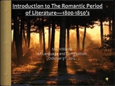 Introduction to Romantacism & The Scarlet Letter