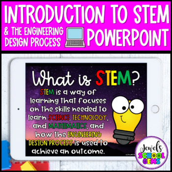 Preview of Introduction to STEM & the Engineering Design Process PowerPoint