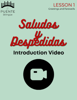 Preview of Introduction to Saludos y Despedidas - Beginners Spanish Lesson 1