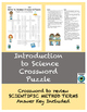 Introduction to Science Crossword Puzzle by Brighteyed for Science