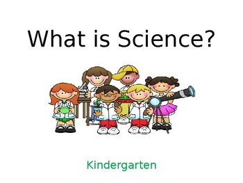 Preview of Introduction to Science (Kindergarten)