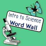 Introduction to Science Word Wall Cards