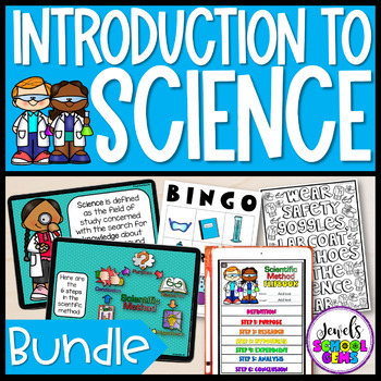 Preview of Introduction to Science the Scientific Method Lab Safety Science Tools BUNDLE