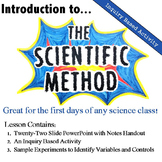 Introduction to Scientific Method: Lesson, Notes, and Inqu