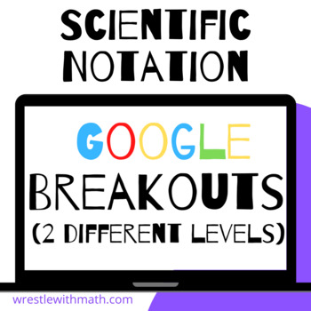 Preview of Introduction to Scientific Notation – Two Breakout Activities!
