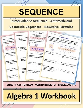 Preview of Introduction to Sequence - Arithmetic & Geometric Sequence - Recursive Sequence