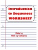 introduction to sequences math bits