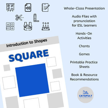 Preview of Introduction to Shapes - Square - Google Slides