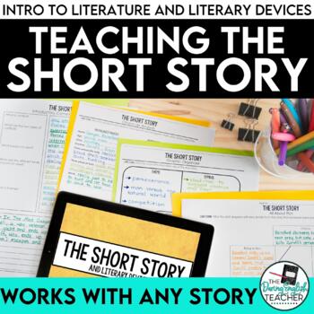 Preview of Short Story Unit - Intro to Literature for ANY Fiction - PRINT & DIGITAL