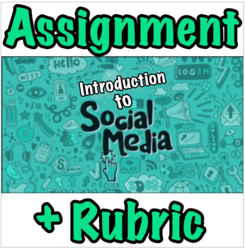 Preview of Introduction to Social Media Assignment + Rubric, E-Commerce 12