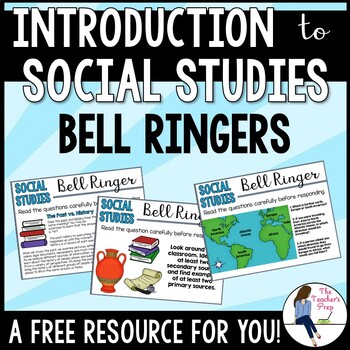 Preview of Introduction to Social Studies Bell Ringers FREE
