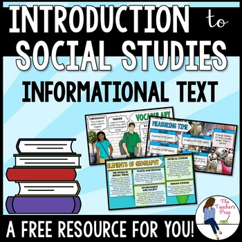 Preview of Introduction to Social Studies Interactive PowerPoint Notes FREE