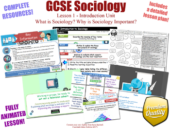 Preview of Introduction to Sociology - Introduction Unit - L1/12 - GCSE Sociology (KS4)