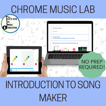 Preview of Introduction to Song Maker - Chrome Music Lab Fun Music Lesson (Gr 5 - 8)