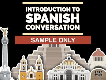 Preview of Introduction to Spanish Conversation Workbook (SAMPLE)