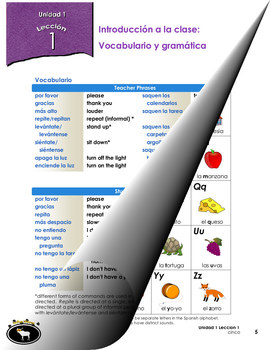 Preview of Introduction to Spanish Unit (Unidad 1): Tú vs. Usted, The Alphabet, Greetings