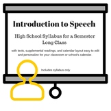 Introduction to Speech Syllabus
