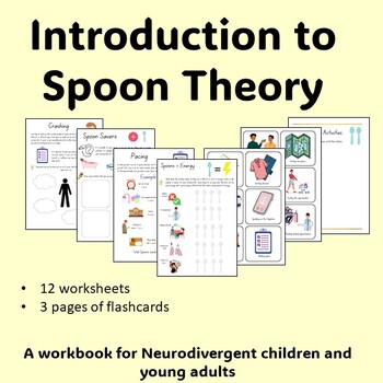 Preview of Introduction to Spoon Theory Workbook