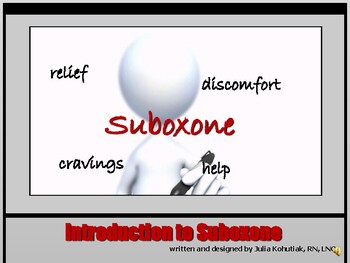 Preview of Introduction to Suboxone