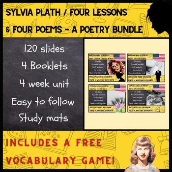 Preview of Introduction to . . . Sylvia Plath (2024) (120 slides, revision mats & lessons)